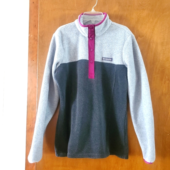 Columbia Pull Over Fleece Sweatshirt - Picture 2 of 10